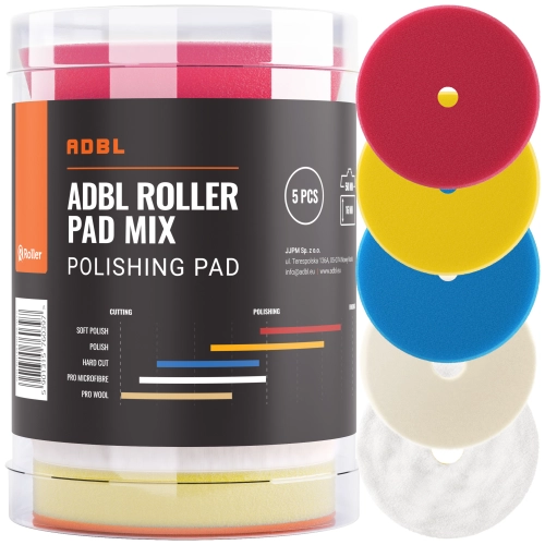 ADBL ROLLER PAD DA MIX 50mm zestaw mini padów polerskich